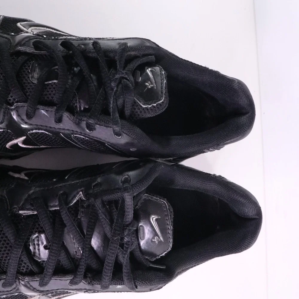 Nike Shox Turbo Black/Metallic Silver 331151-001 Mens Running Shoe Size 10